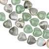 Gradient Color Synthetic Shoushan Stone & Natural Peace Jade & Green Aventurine & Labradorite Beads Strands G-B185-A05-5