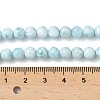 Natural Larimar Beads Strands G-B141-01-6mm-5