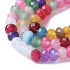 Dyed Natural Malaysia Jade Rondelle Beads Strands X-G-E316-2x4mm-67-3