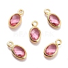 Eco-Friendly Brass with Glass Pendants KK-K268-01N-1