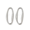 304 Stainless Steel Oval Linking Rings STAS-L300-010B-P-1