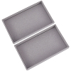 Rectangle Wood Covered with Velvet Jewelry Trinket Display Trays AJEW-WH20054-062K-02-1