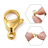 304 Stainless Steel Lobster Claw Clasps X-STAS-R050-13x8mm-02-3