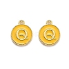 Golden Plated Alloy Enamel Charms X-ENAM-Q437-13Q-1
