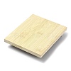 9-Slot Rectangle Wood Earring Display Stands EDIS-R027-04F-2