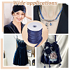 Velvet Cord with Spools DIY-OC0009-07-6