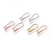 Brass Earring Hooks KK-L177-32-1