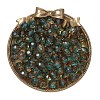50Pcs 1 Set Glass Beads GLAA-D300-03K-1