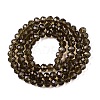 Glass Beads Strands EGLA-A034-T6mm-D16-3