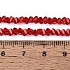 Transparent Glass Beads Strands GLAA-N018-3mm-09-2