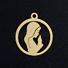 201 Stainless Steel Pendants STAS-S105-JN383-2-15-1