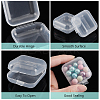 Transparent Plastic Box CON-WH0085-93-4