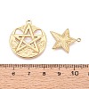 10Pcs 304 Stainless Steel Pendants STAS-T075-19G-3