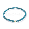 Natural Apatite Stretch Bracelets BJEW-JB04556-02-1