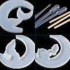 DIY Silicone Moon Molds Kits DIY-TA0008-30-12