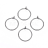 316L Surgical Stainless Steel Hoop Earring Findings STAS-D164-05B-1