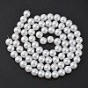 Glass Pearl Beads Strands X-HY-10D-B01-1-4