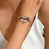 European Style Bees 201 Stainless Steel Charms Bangles DW3223-1