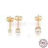 925 Sterling Silver Stud Earrings Set STER-D033-17G-4