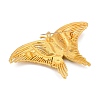 Retro Alloy Rhinestones Butterfly Brooches JEWB-S022-10B-3