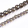 Electroplate Transparent Glass Beads Strands LS-GLAA-T032-T8mm-AB02-4