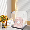 Transparent Acrylic Minifigures Display Case ODIS-WH0043-92B-6