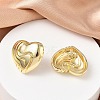 Brass Stud Earrings for Women KK-CBAD851-31G-3