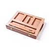 Portable Multi-Function Wooden Storage Boxes DIY-WH0157-05-2