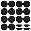 9 Pairs Polyester Round Bra Pads Inserts FIND-BC0019-24B-1