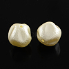 ABS Plastic Imitation Pearl Beads X-SACR-Q105-04-1