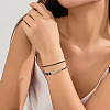 30Pcs Korean Waxed Polyester Cord Bracelet Making YC-TADJ0001-02F-6