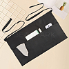 Polyester Waiter Aprons with 3 Pockets AJEW-WH20064-38-6