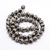 Natural Dalmatian Jasper Round Bead Strands X-G-J303-19-4mm-2