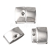 304 Stainless Steel Bayonet Clasps STAS-E144-121P-1