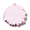 Printed Transparent Acrylic Pendants SACR-P029-B02-2