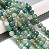 Natural Striped Agate/Banded Agate Beads Strands G-Z060-A01-B01-2