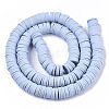 Handmade Polymer Clay Beads Strands CLAY-R089-8mm-024-2