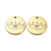 Ion Plating(IP) 304 Stainless Steel Pendants STAS-Q254-26G-1