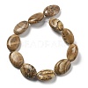 Natural Picture Jasper Beads Strands G-P528-M28-01-3