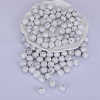 Round Silicone Focal Beads SI-JX0046A-63-1