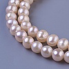 Natural Cultured Freshwater Pearl Beads Strands PEAR-N013-07F-3