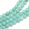 Natural White Jade Bead Strands X-G-R346-6mm-17-2