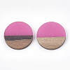 Resin & Walnut Wood Pendants RESI-S358-02B-05-2