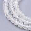 Natural Rainbow Moonstone Beads Strands G-R475-030-3