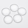 30MM Clear Transparent Dome Glass Cabochons X-GGLA-G009-1