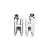 Tibetan Style Alloy Pendants TIBE-S108-108H-AS-RS-1