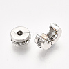 Alloy European Clasps PDLC-S001-07A-P-1