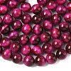 Natural Rose Tiger Eye Beads Strands G-G099-10mm-12-2