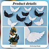 24Pcs 4 Style  Plastic Wings FIND-PH0010-71-5