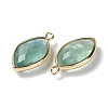 Natural Green Fluorite Pendants G-B009-01G-V-2